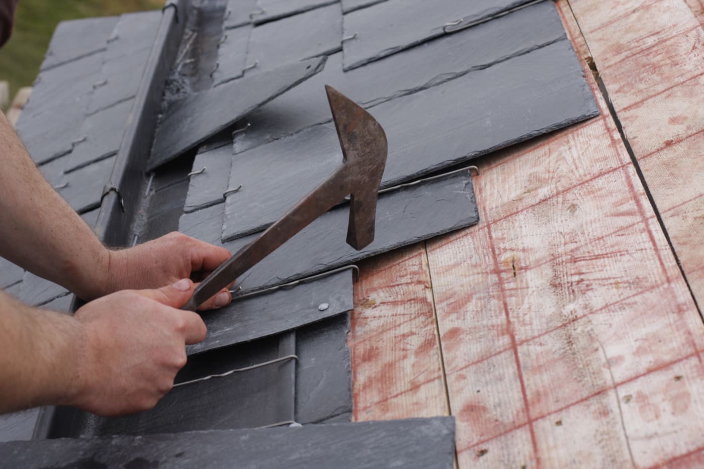 Slate roof